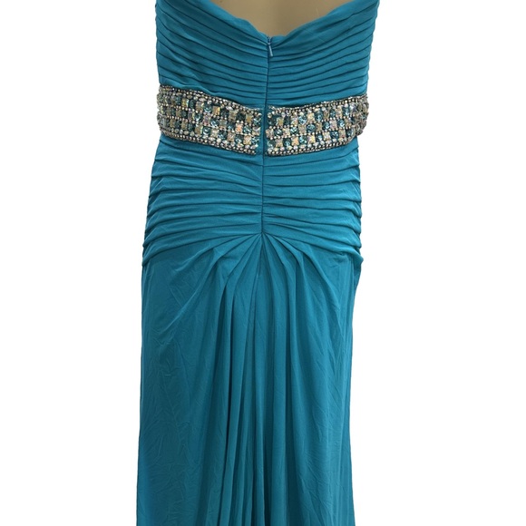 🌸Tony Bowls Paris Jersey Halter Gown - Picture 4 of 4